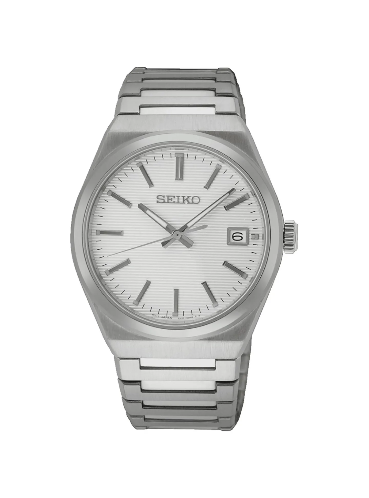 Montre Seiko Classique acier bracelet intégré