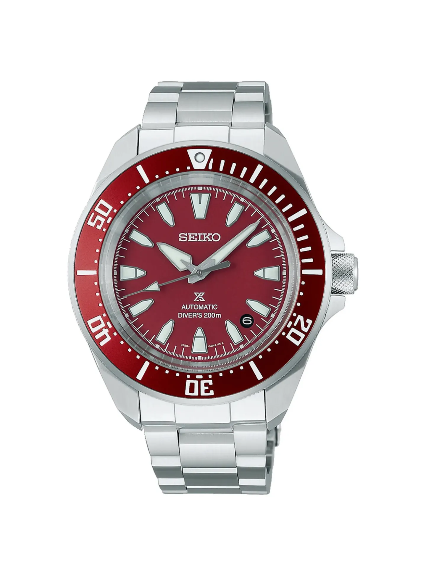 Montre Seiko Prospex automatique Samuraï 2024 rouge