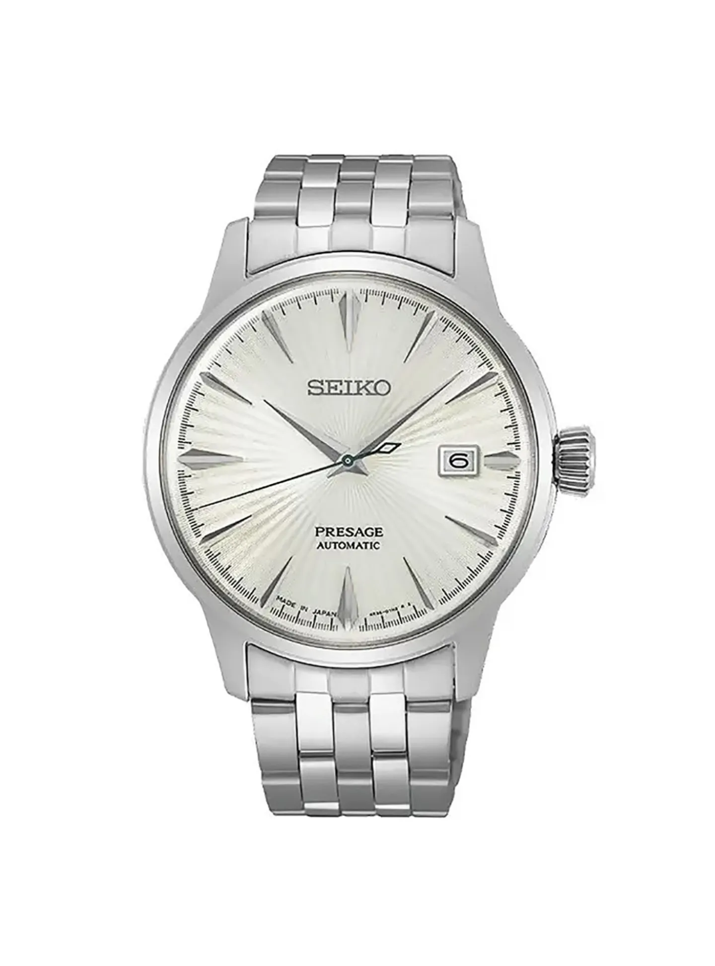 Montre seiko Présage automatique Cocktail Martini_x005f_x000D_cadran blanc
