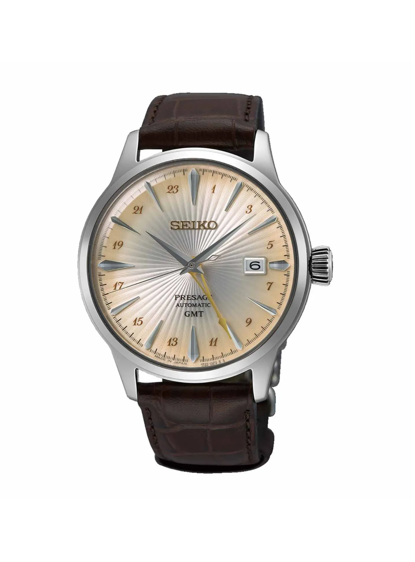 Montre Seiko Présage automatique Cocktail GMT