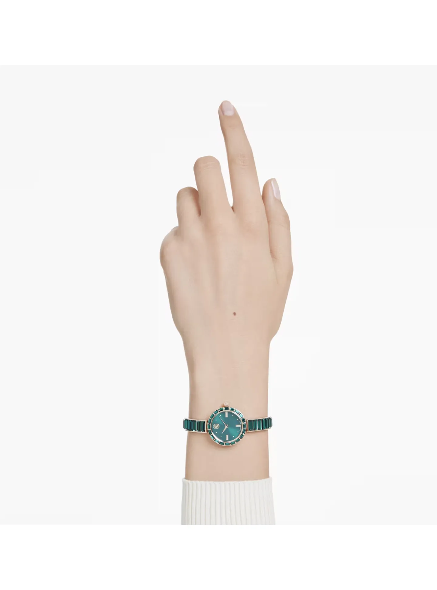 Montre Swarovski Bangle verte