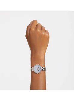 Montre Swarovski Cosmopolitan blanche et rose