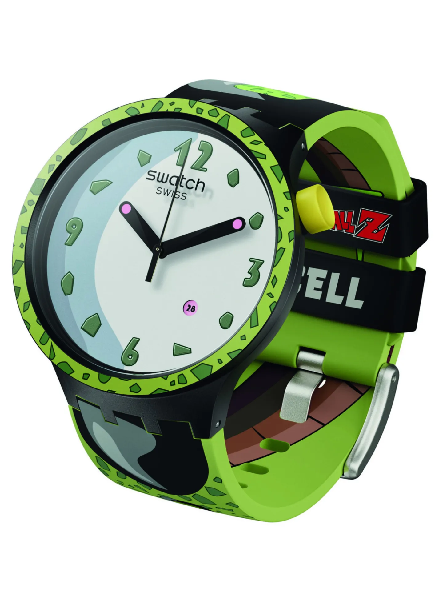 Montre Swatch Big Bold Cell X_x005f_x000D_Collection Dragon Ball Z