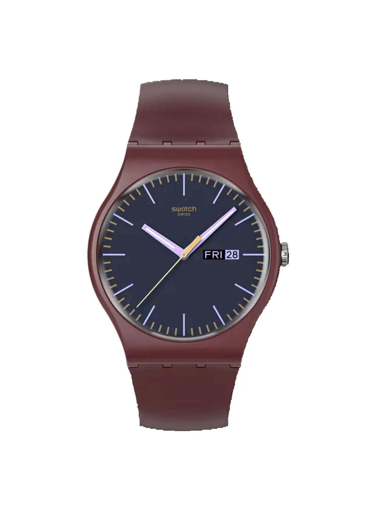 Montre Swatch Burgundy Berry