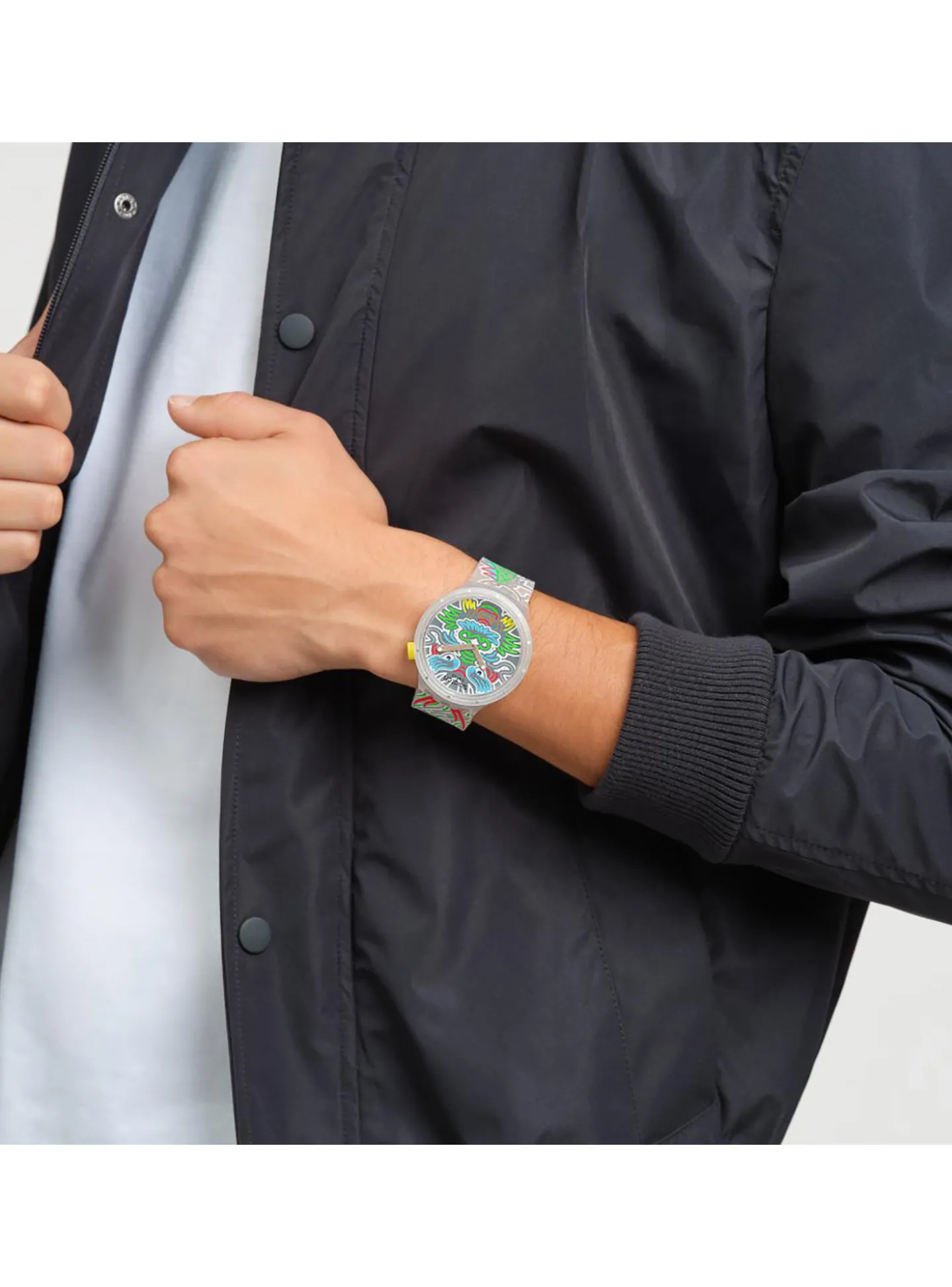 Montre Swatch Dragon In Cloud