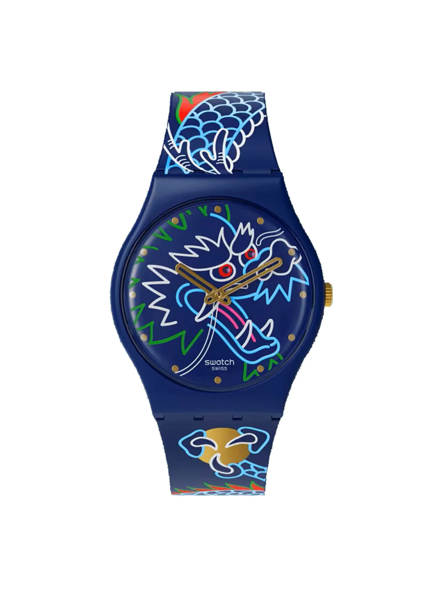 Montre Swatch Dragon In Waves