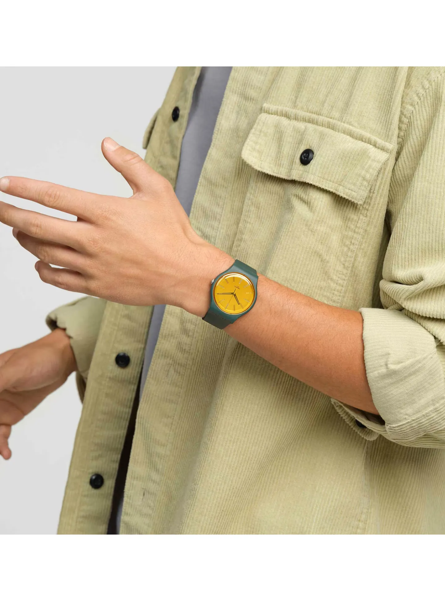 Montre Swatch Gold In The Garden