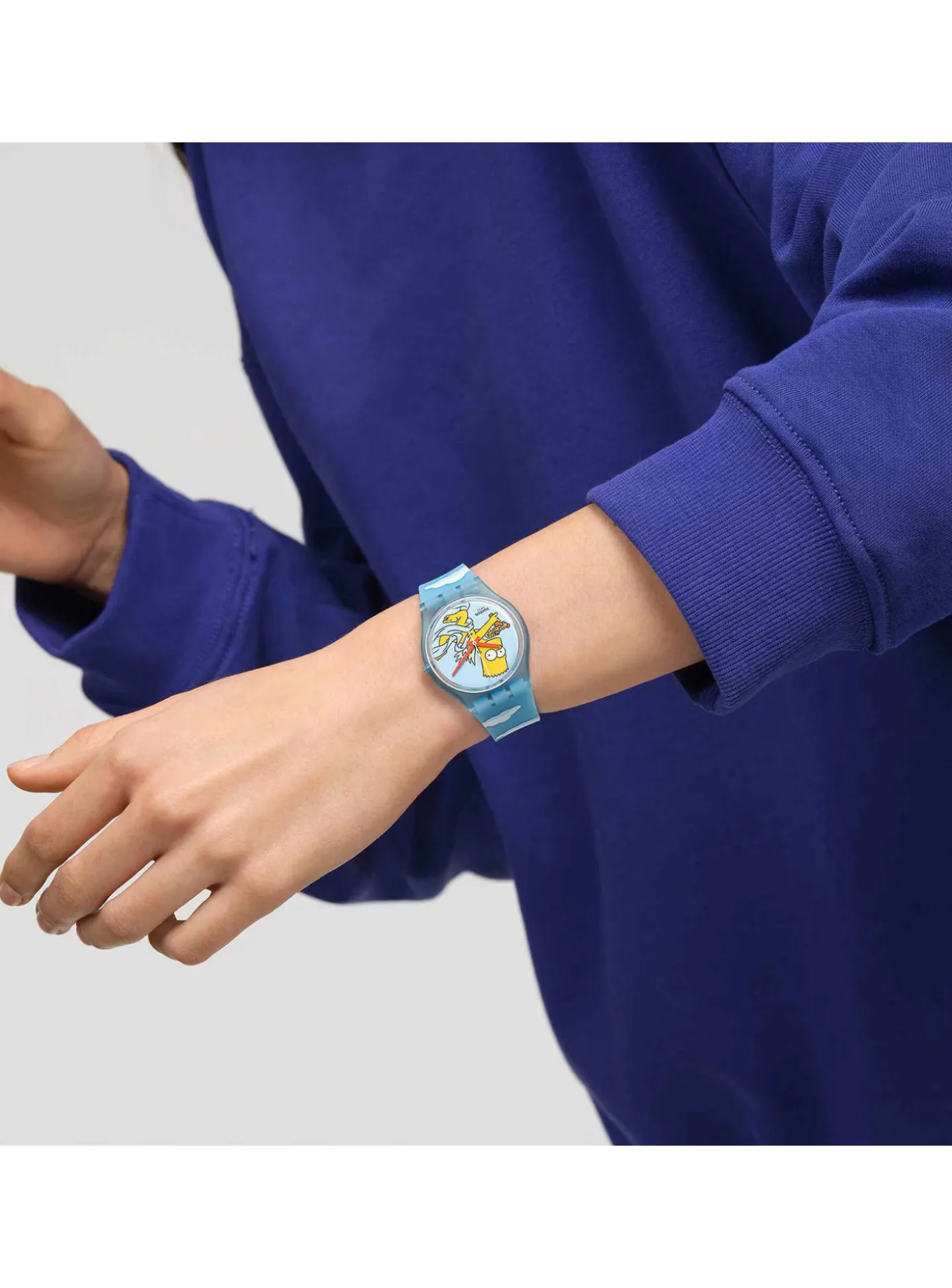 Montre Swatch The Simpsons Angel Bart_x005f_x000D_Edition Saint-Valentin
