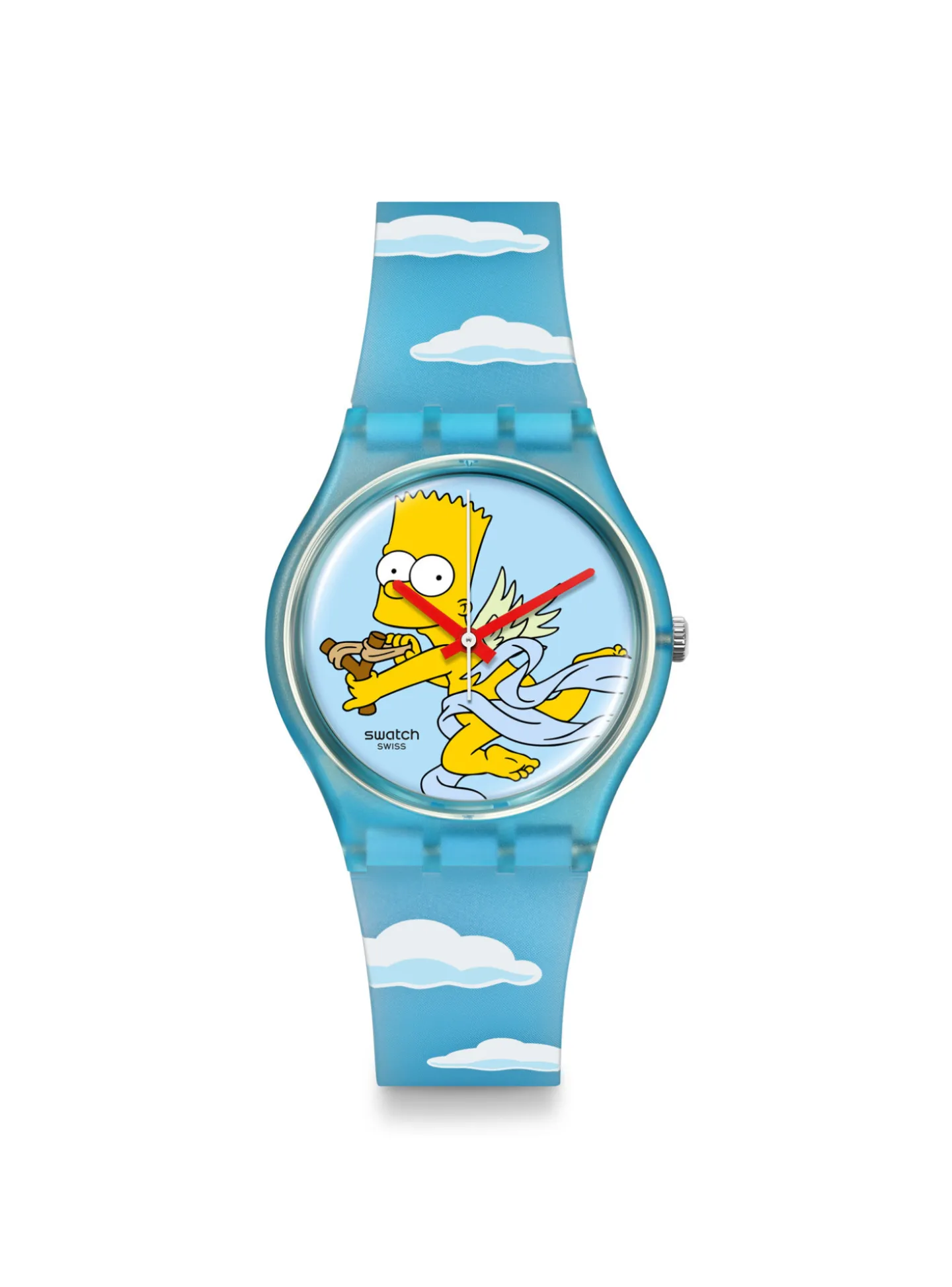 Montre Swatch The Simpsons Angel Bart_x005f_x000D_Edition Saint-Valentin
