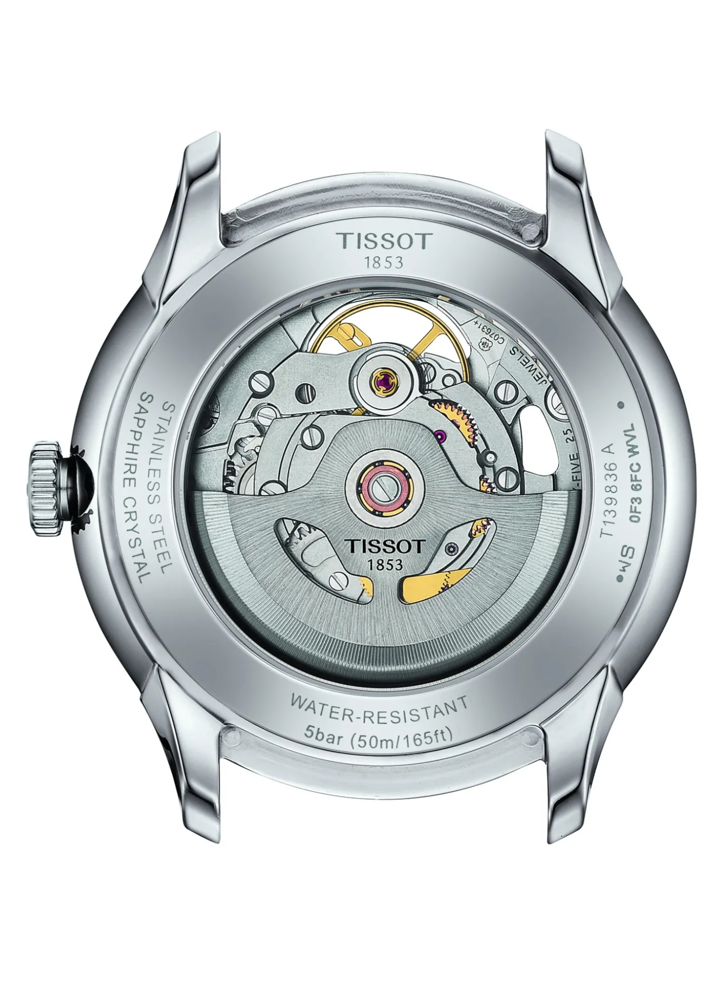 Montre Tissot automatique Chemin Des Tourelles_x005f_x000D_squelette