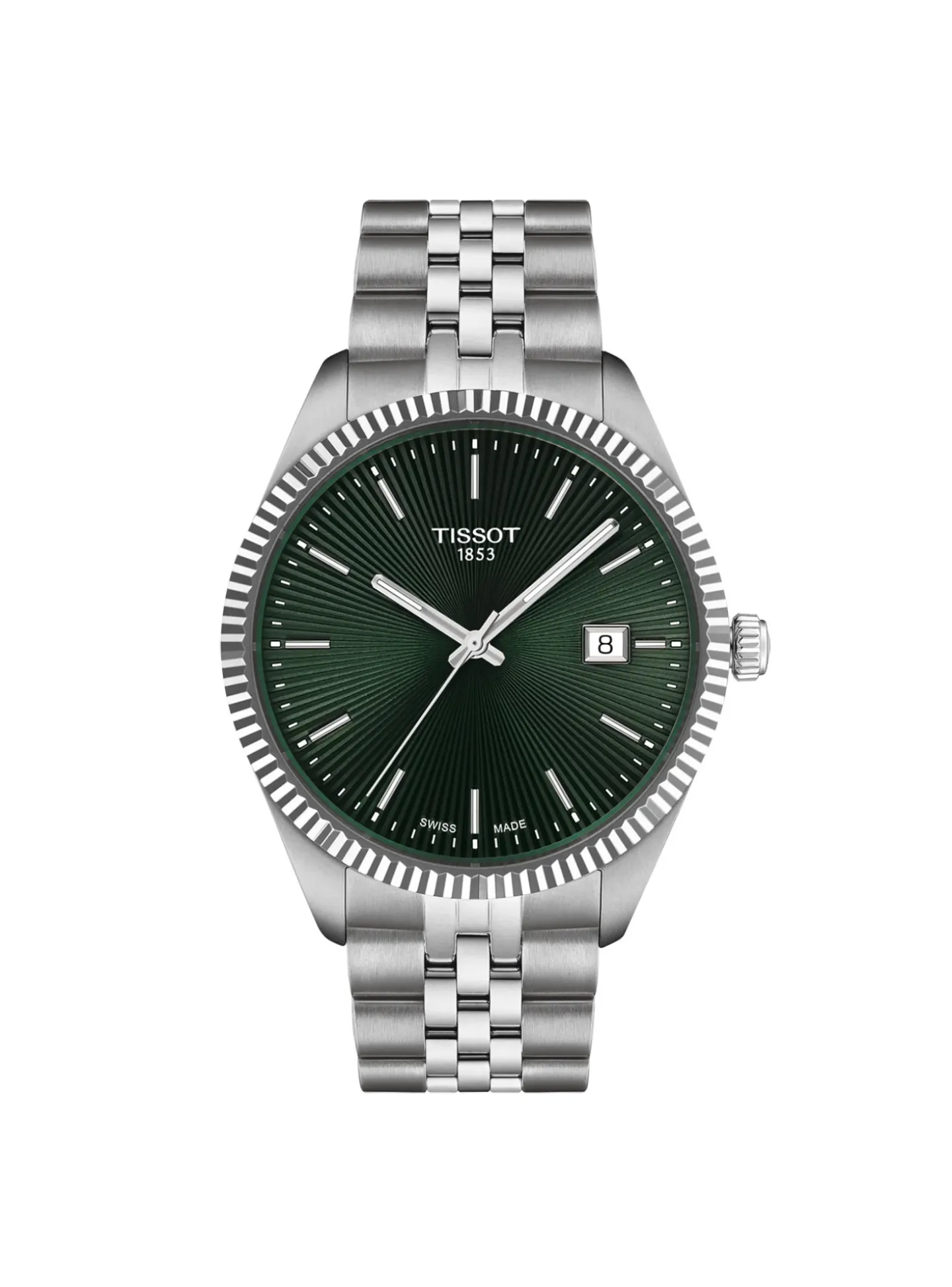 Montre Tissot Ballade acier cadran vert