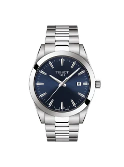 Montre Tissot Gentleman acier cadran bleu