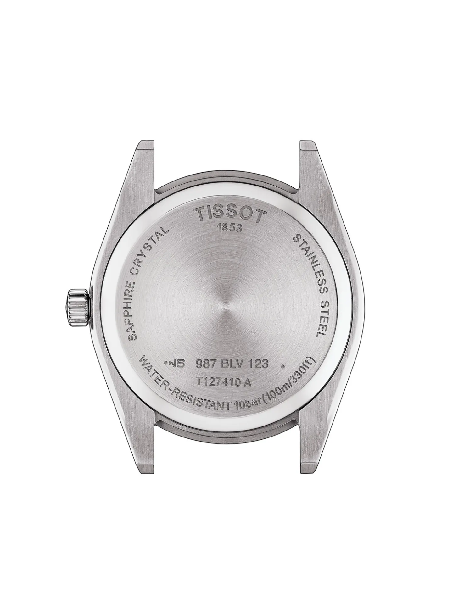 Montre Tissot Gentleman acier cadran bleu