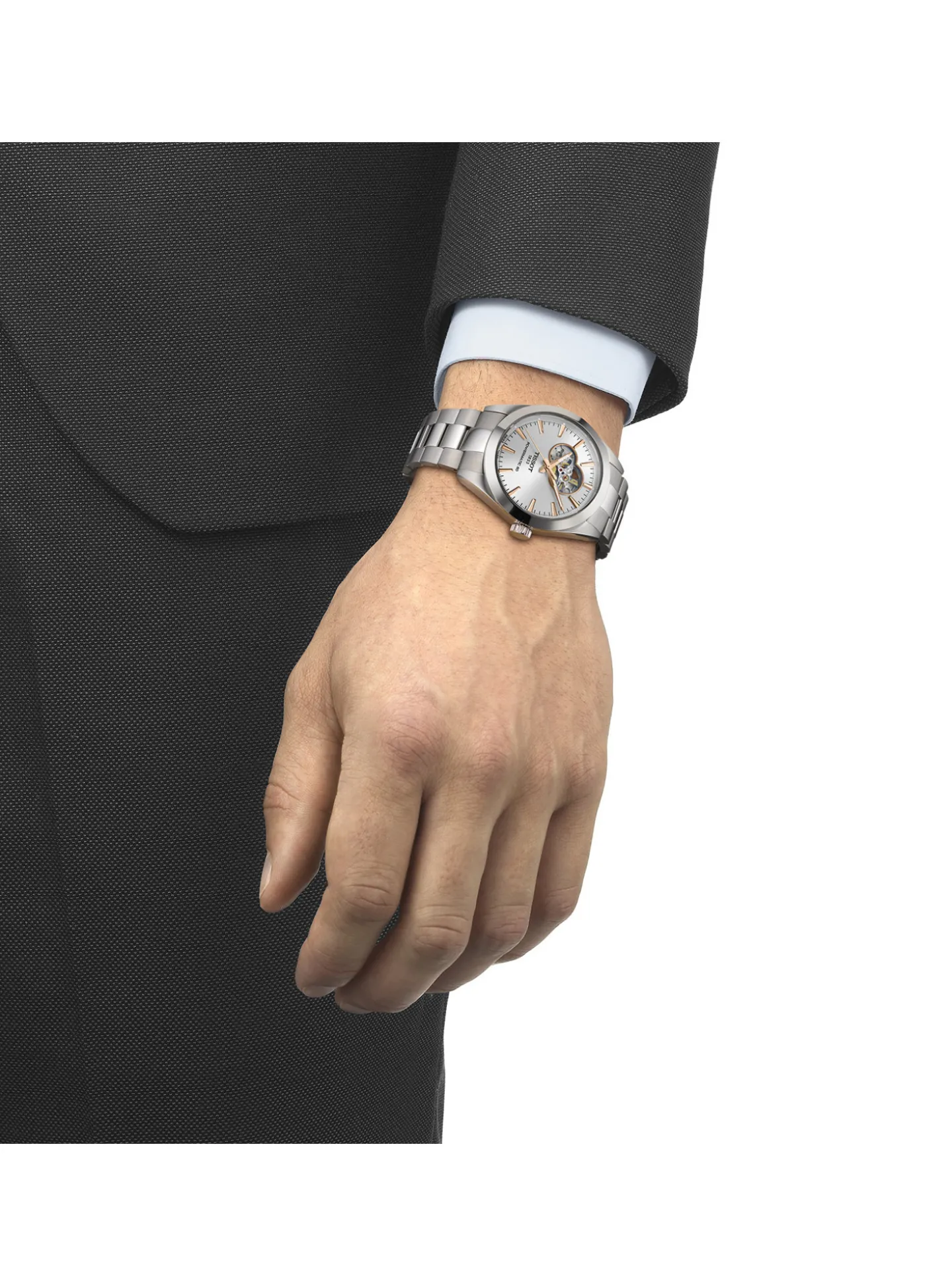 Montre TISSOT GENTLEMAN POWERMATIC 80_x005f_x000D_OPEN HEART