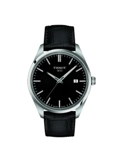 Montre Tissot PR100 cuir noir