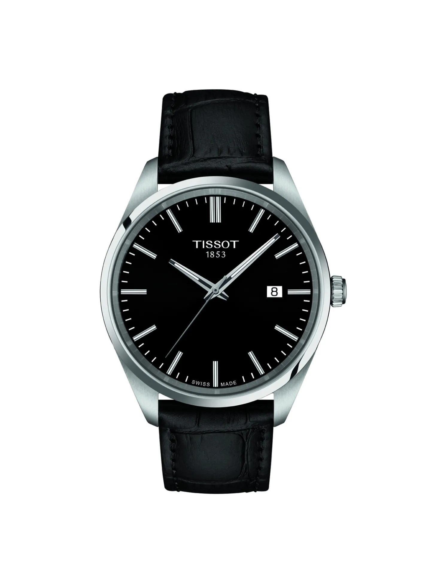 Montre Tissot PR100 cuir noir