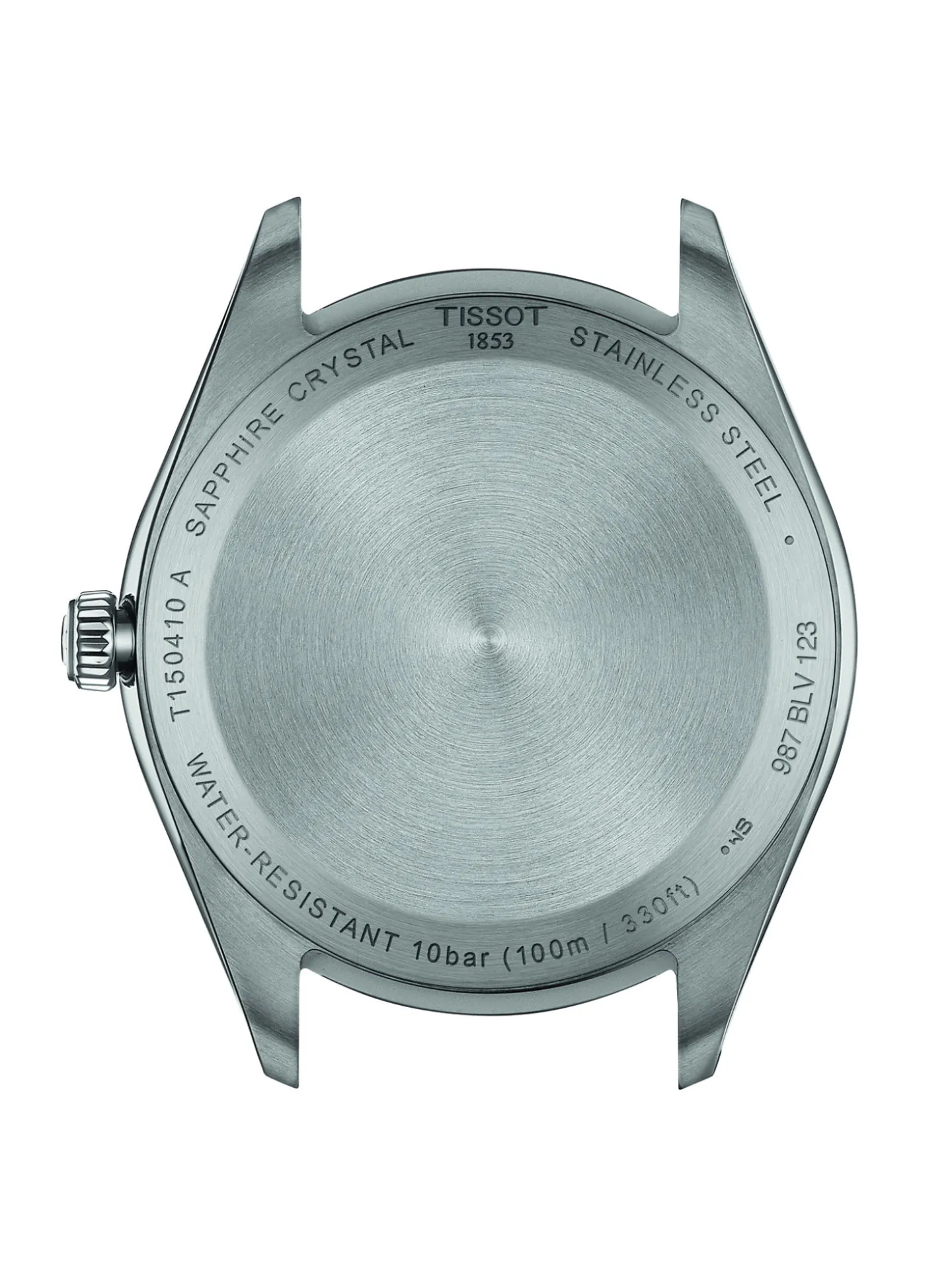 Montre Tissot PR100 cuir noir