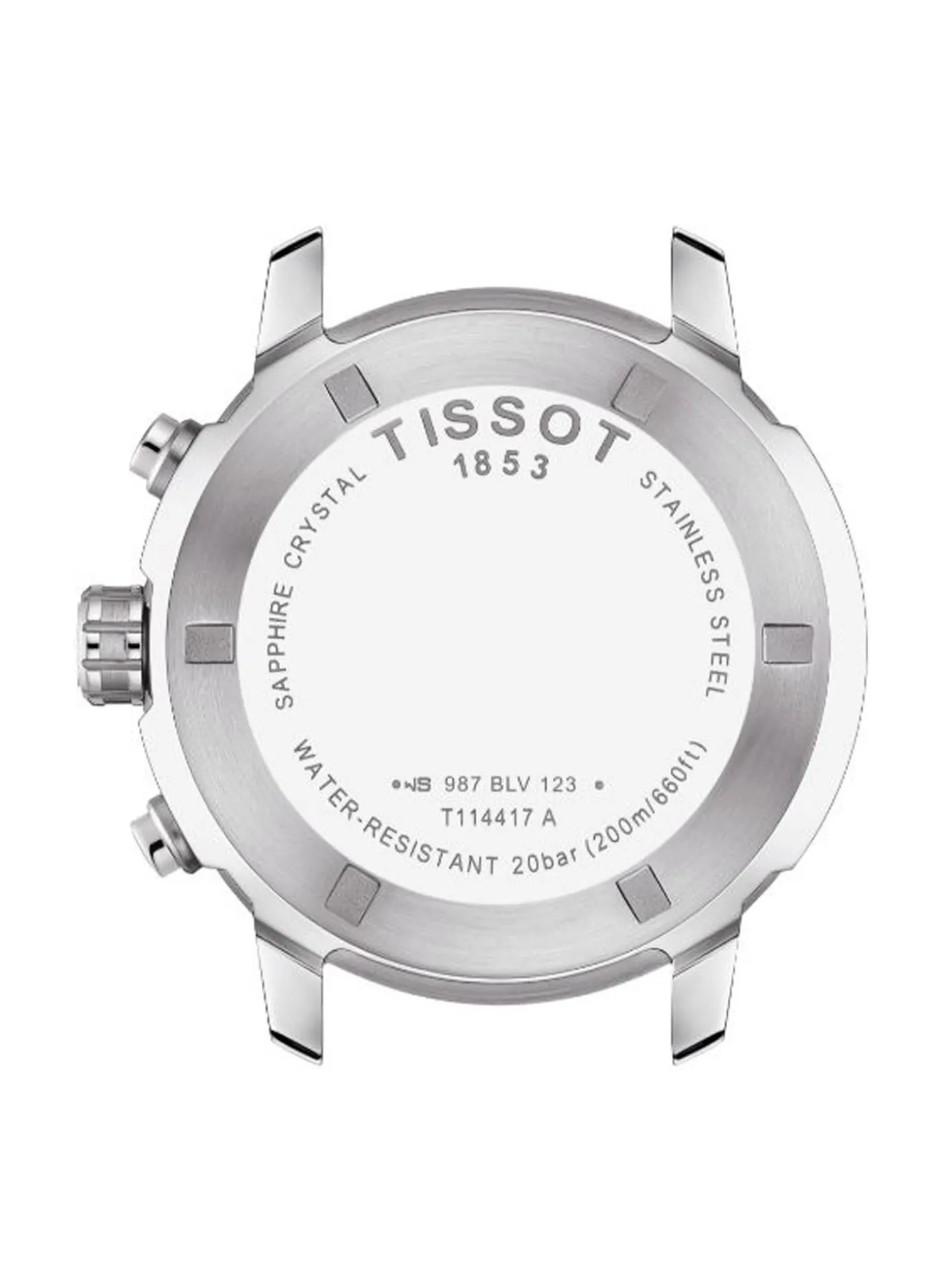 Montre Tissot PRC 200 chrono acier cadran bleu