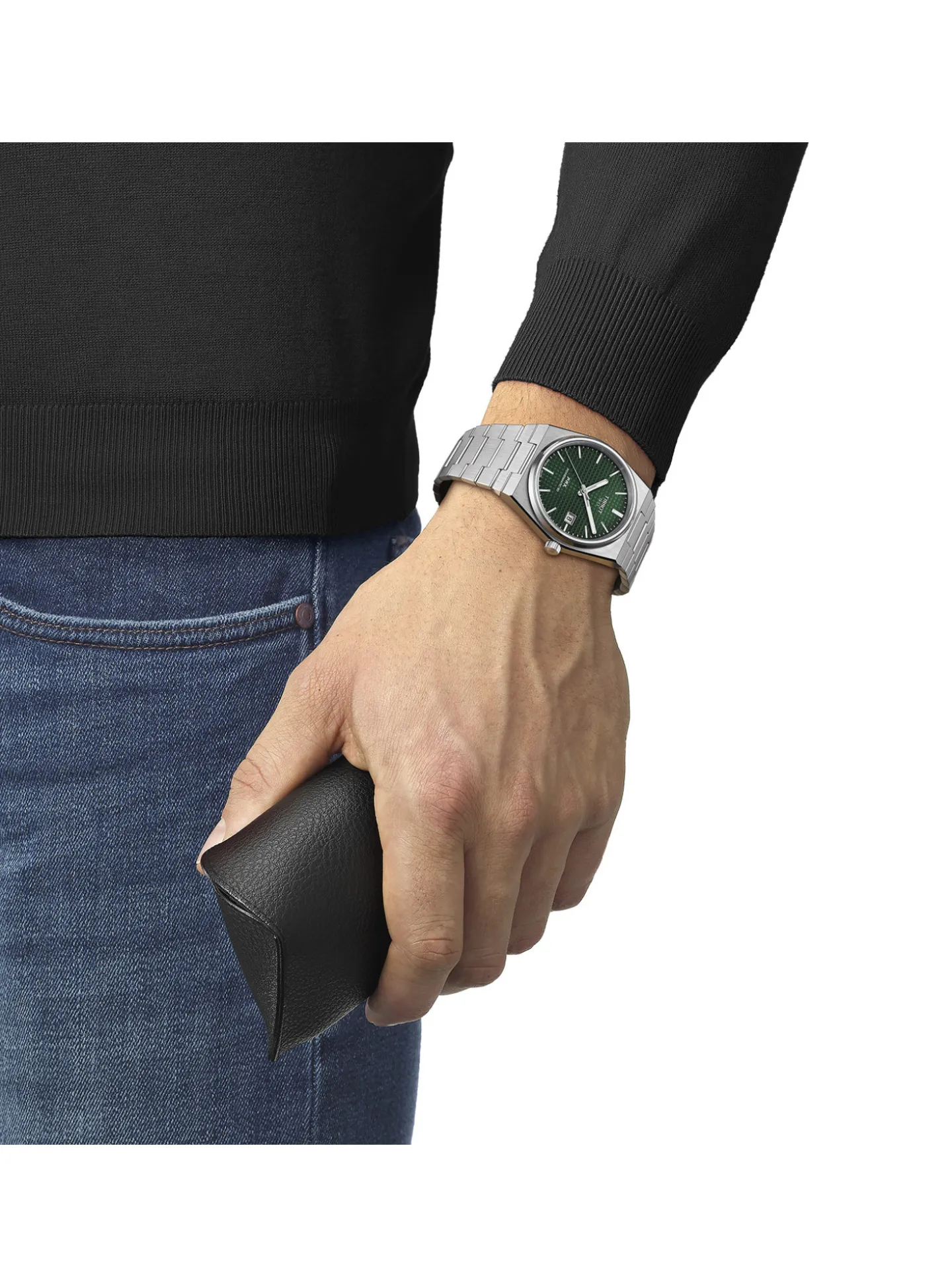 Montre Tissot PRX Powermatic 80 acier cadran vert
