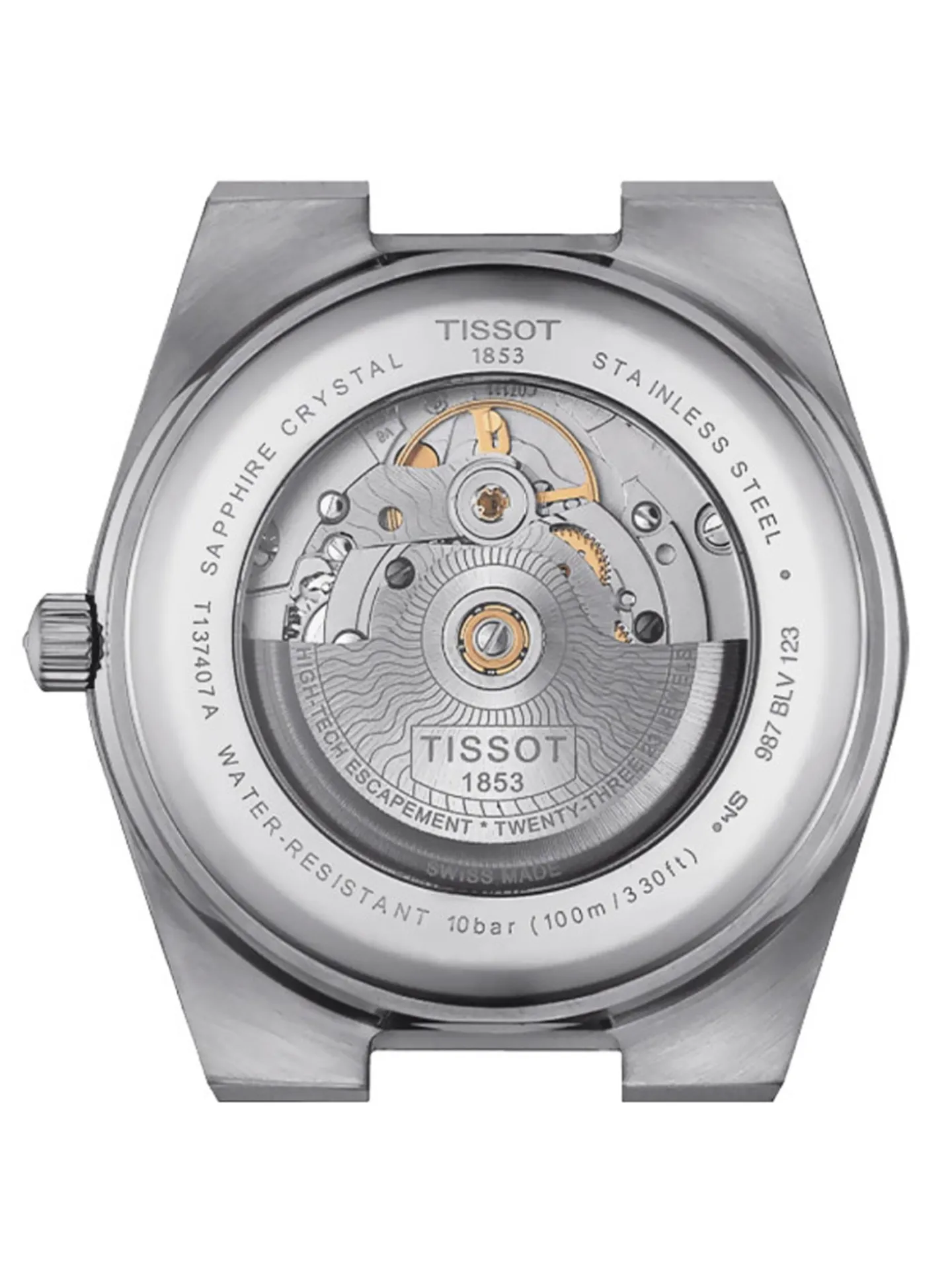 Montre Tissot PRX powermatic 80 acier cadran bleu