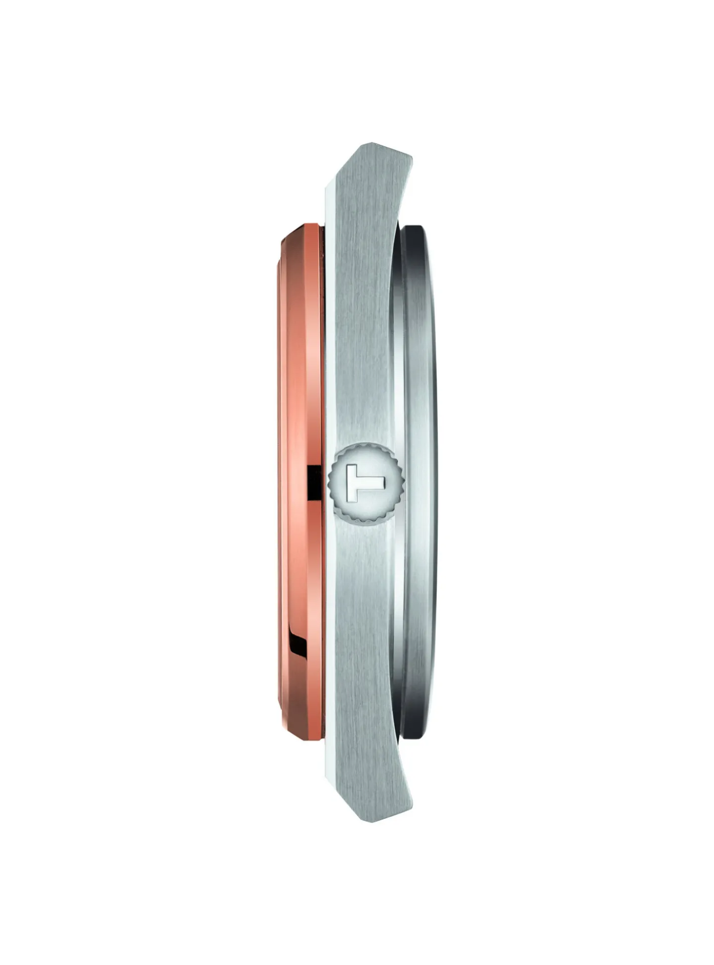 Montre Tissot PRX Powermatuc 80 acier_x005f_x000D_lunette cuivrée
