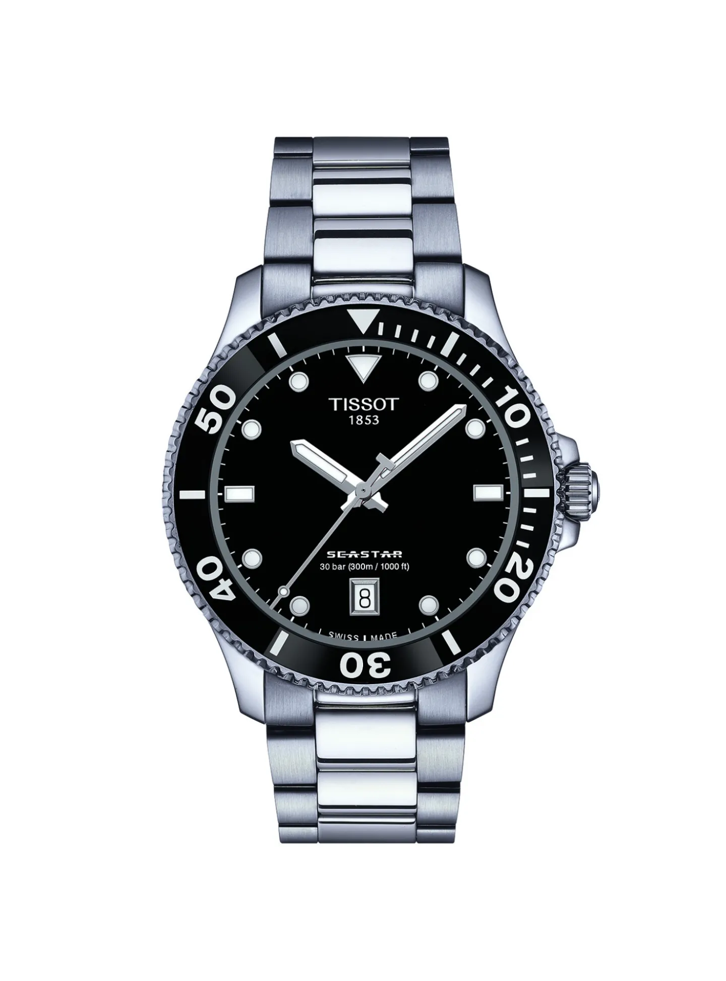 Montre Tissot Seastar 1000 quartz cadran noir