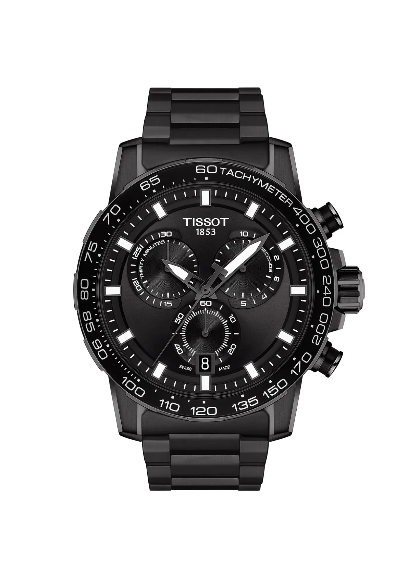 Montre Tissot Supersport Chrono noire