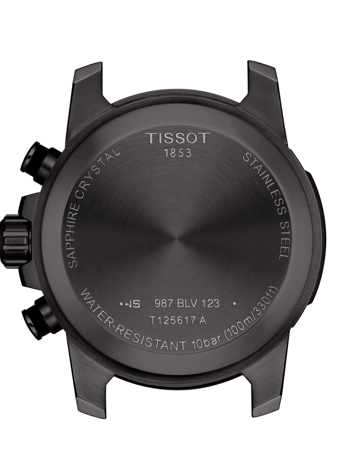 Montre Tissot Supersport Chrono noire