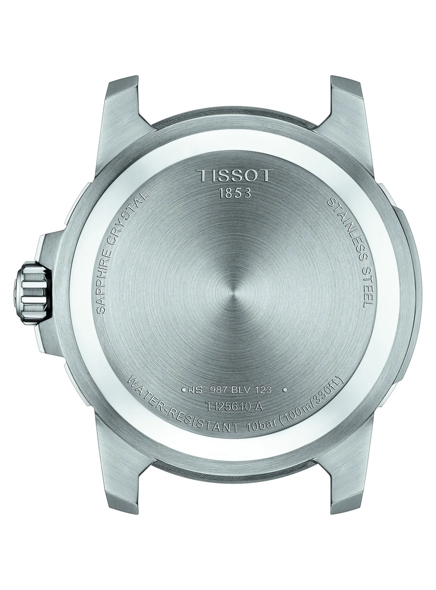 Montre Tissot Supersport Gent silicone noir