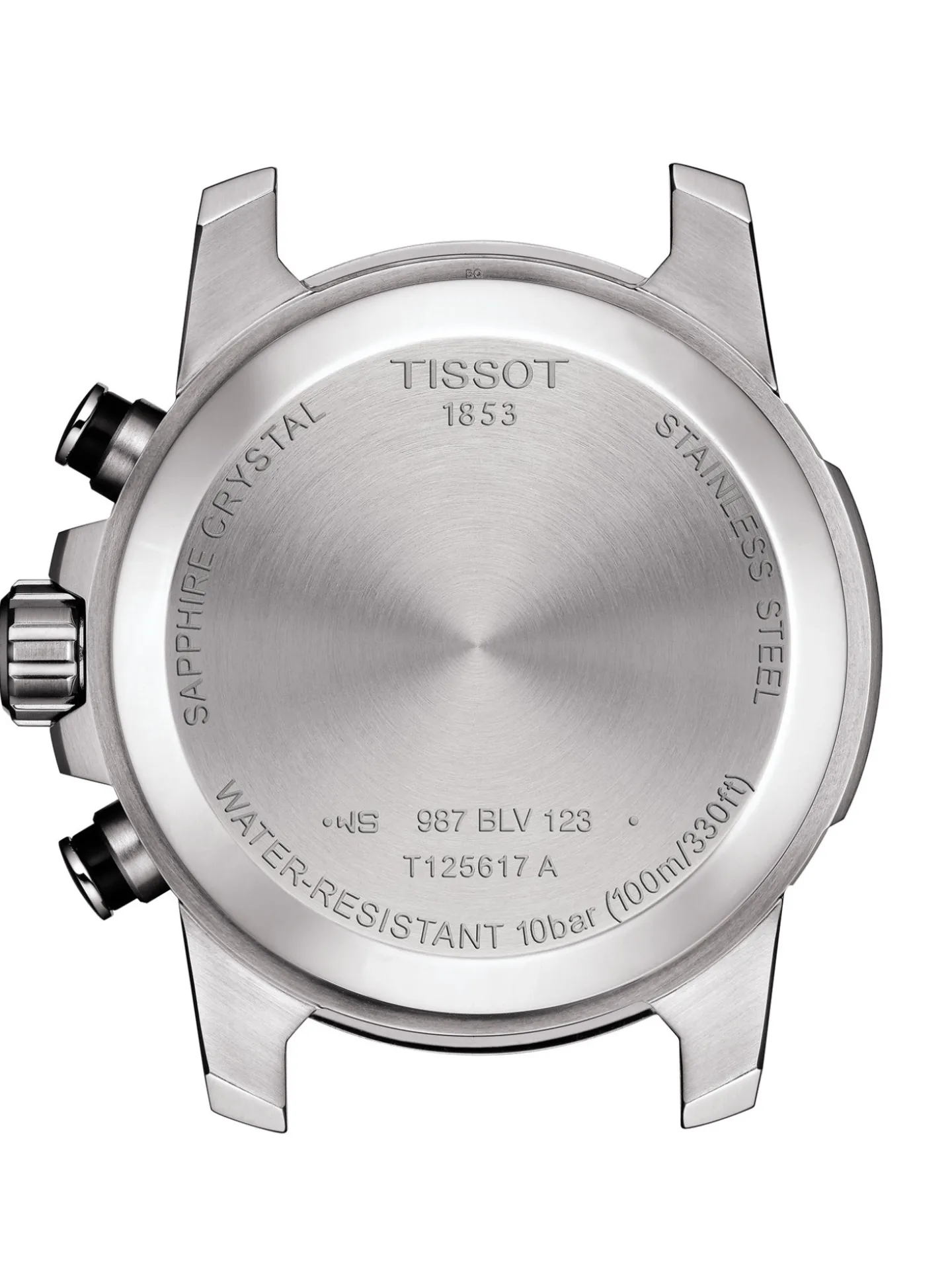 Montre Tissot Supersport Chrono marron bleu