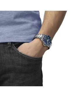 Montre Tisssot Seastar 1000 cadran bleu
