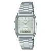 Montre Unisexe CASIO bracelet acier cadran grisCollection EDGY