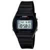 Montre unisexe Casio résine noire Timeless