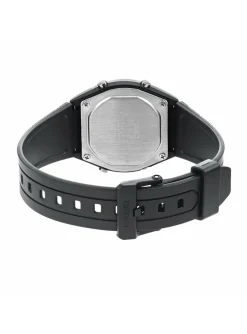 Montre unisexe Casio résine noire Timeless