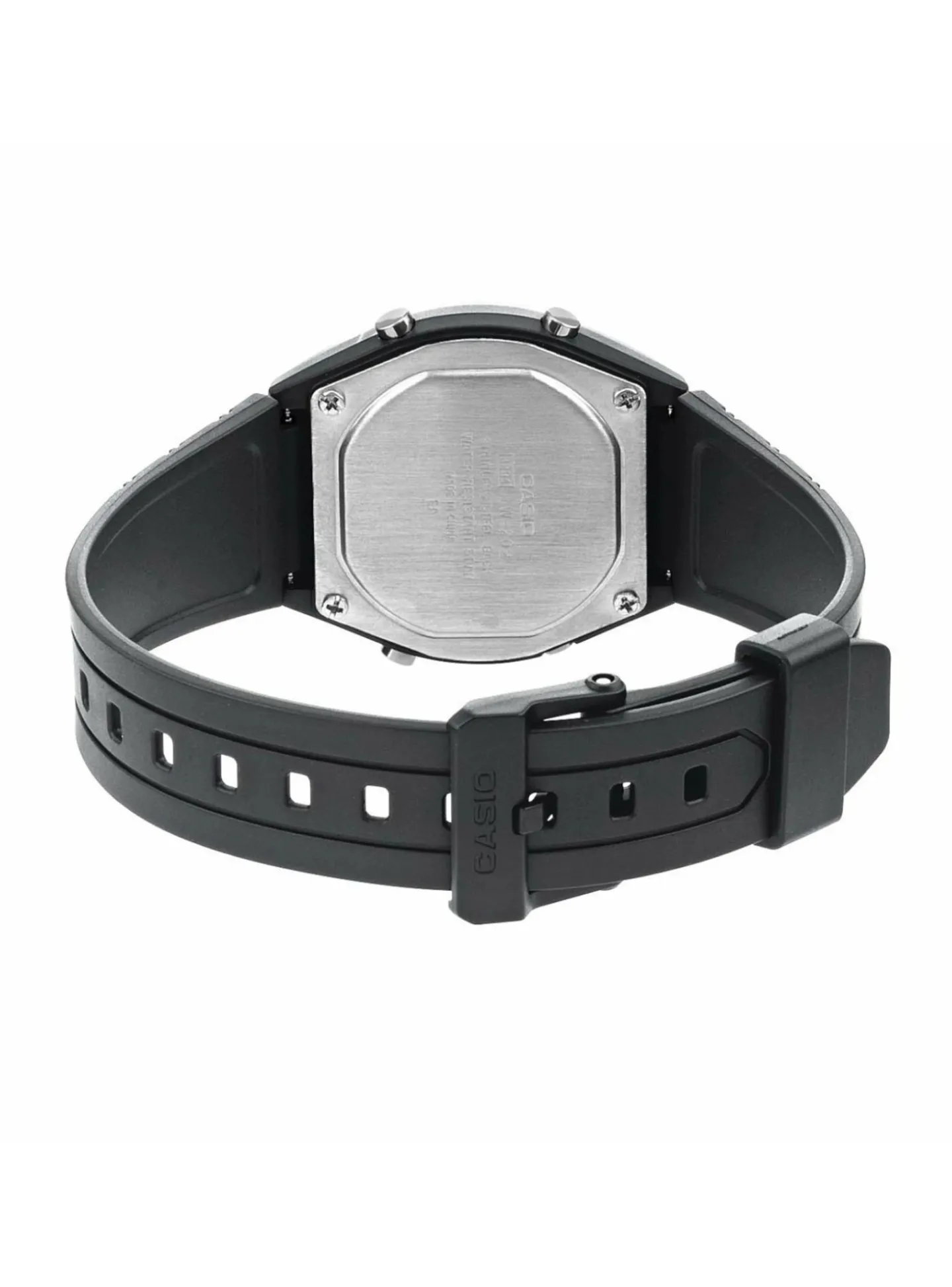 Montre unisexe Casio résine noire Timeless