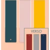 Palette 3 cuirs manchette Les Georgettes 25mm_x005f_x000D_BLEU PETROLE /GRIS CLAIR /SUN