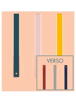 Palette 3 cuirs manchettes Les Georgettes 8mm_x005f_x000D_BLEU PETROLE/GRIS CLAIR/SUN