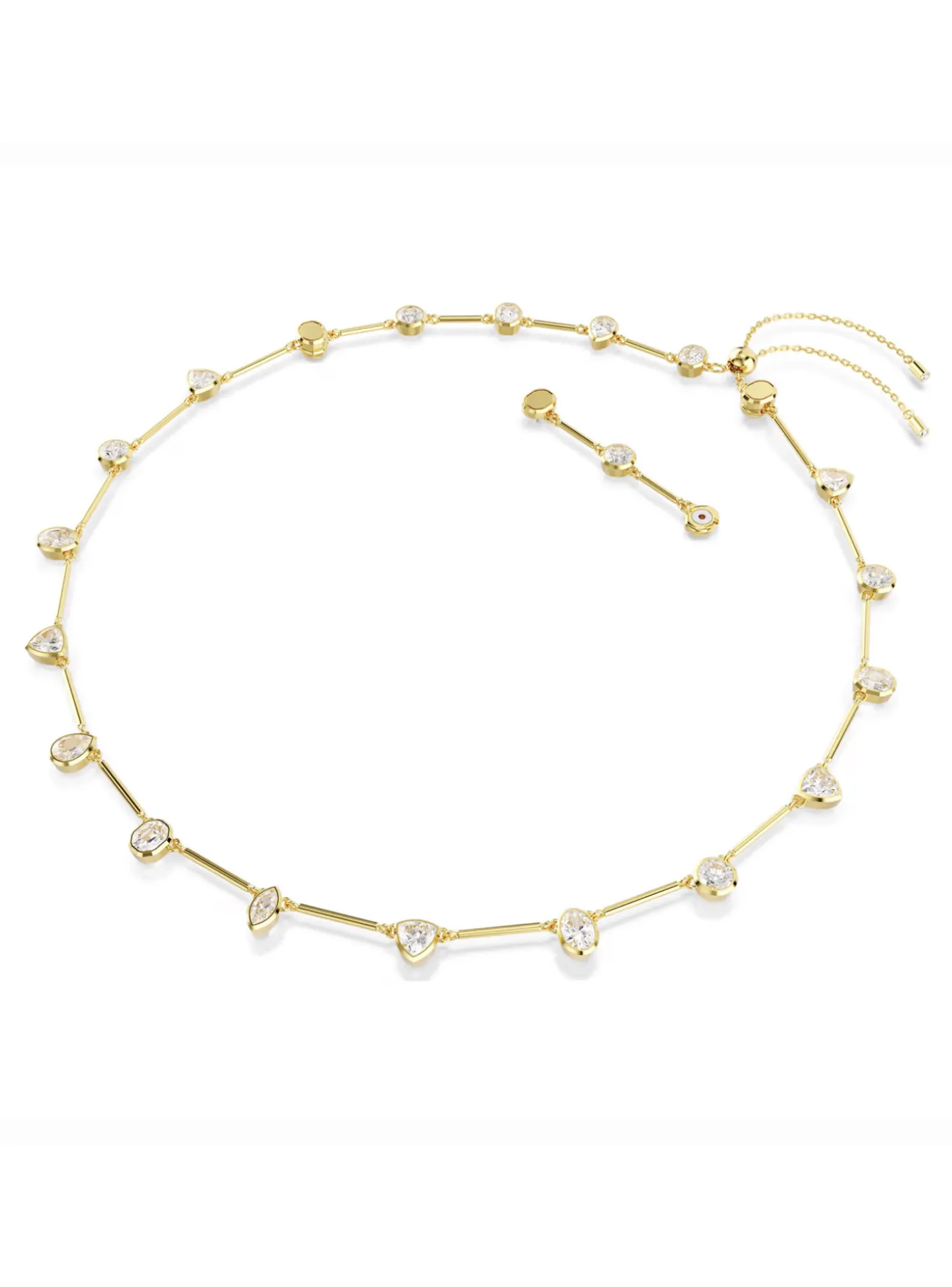 Parure Swarovski Tennis Imber ton or