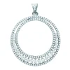 Pendentif Brillaxis argent cible empierrée