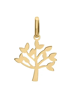 Pendentif arbre de vie or jaune 9 carats