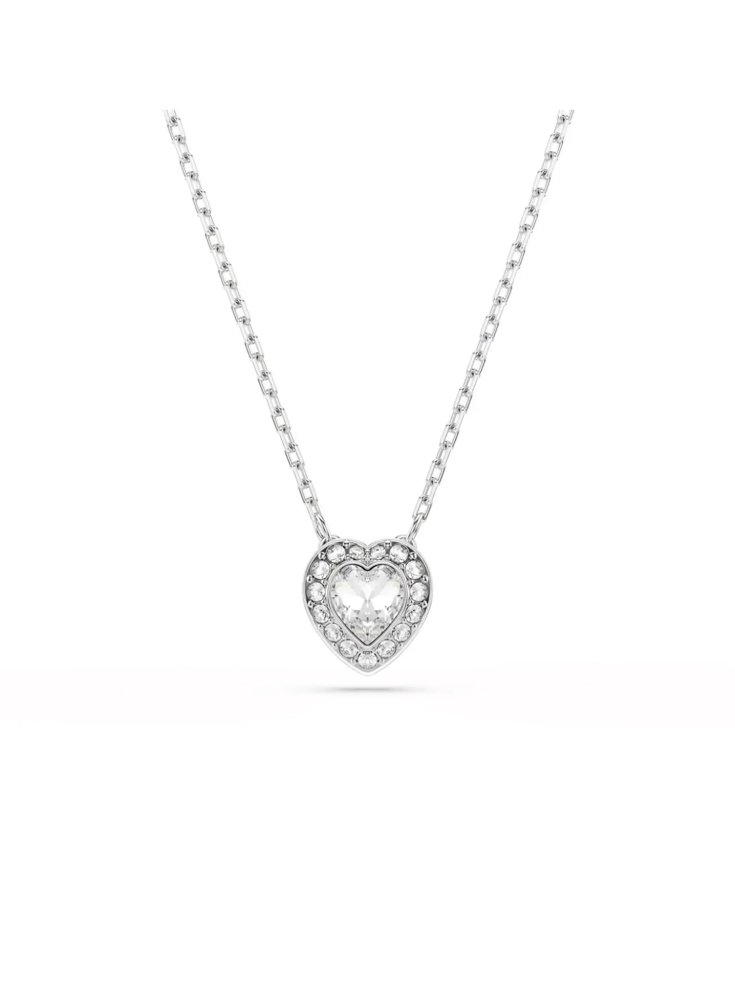 Pendentif Ariana Grande x Swarovski Angelic_x005f_x000D_coeur argenté