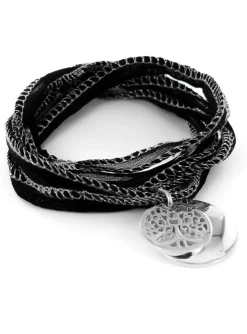 Pendentif Brillaxis arbre de vie + médaille