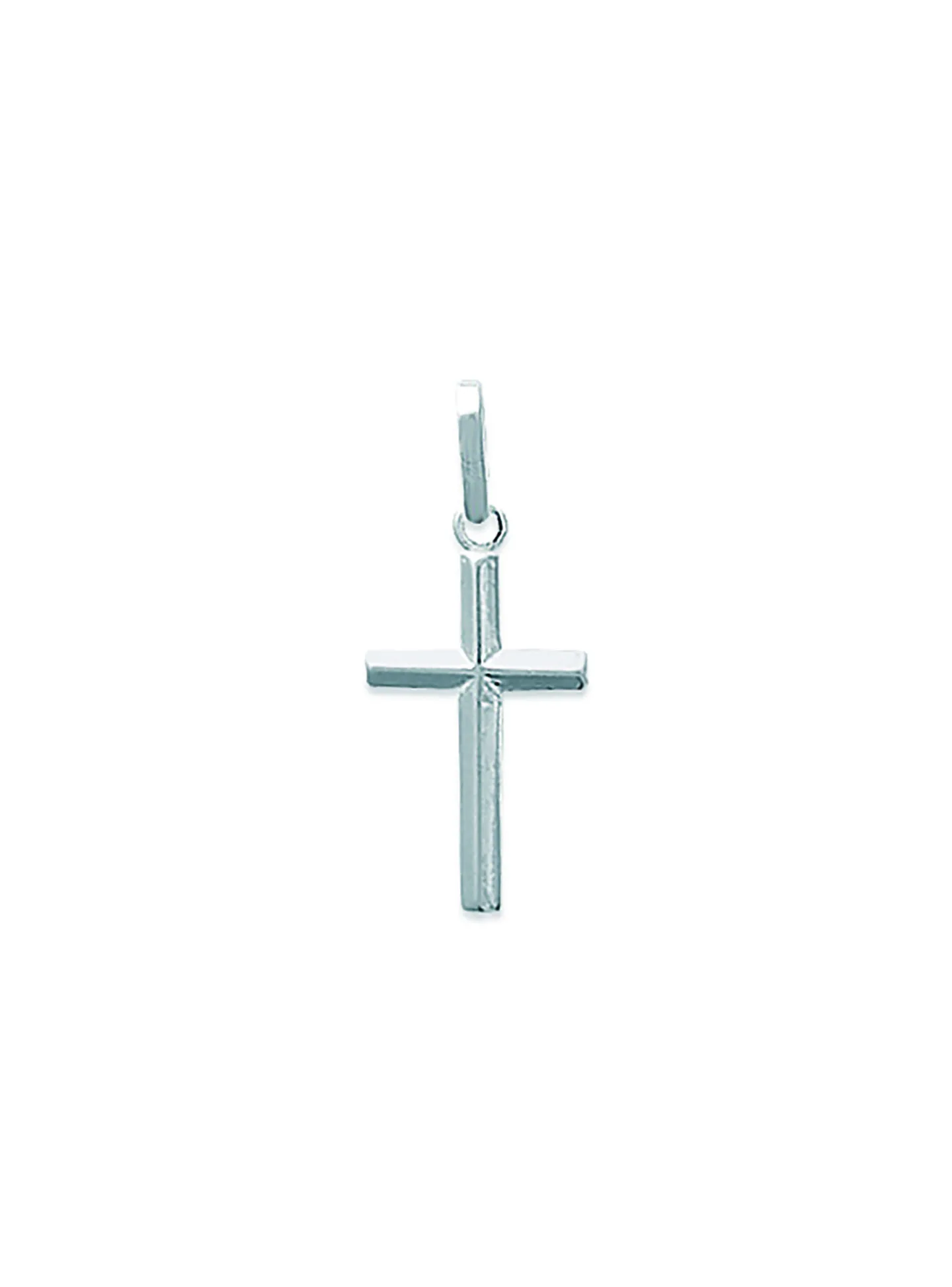 Pendentif Brillaxis Croix Chrétienne_x005f_x000D_Argent Rhodié