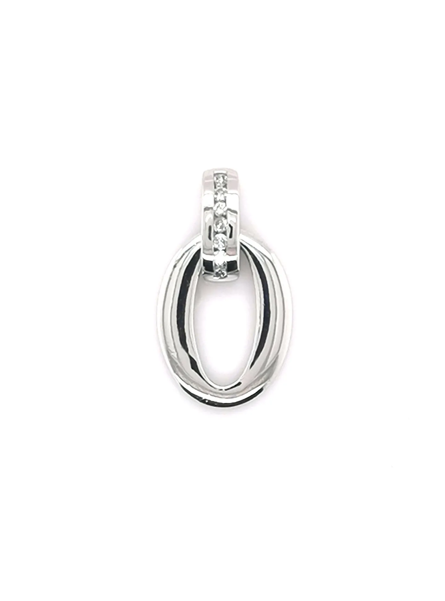 Pendentif Brillaxis en or 18 carats avec diamants