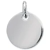 Pendentif Brillaxis médaille ronde 15mm