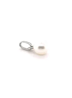 Pendentif Brillaxis or perle de culture 6/6.5 mm