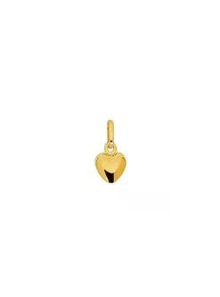 Pendentif Coeur or jaune 18 carats