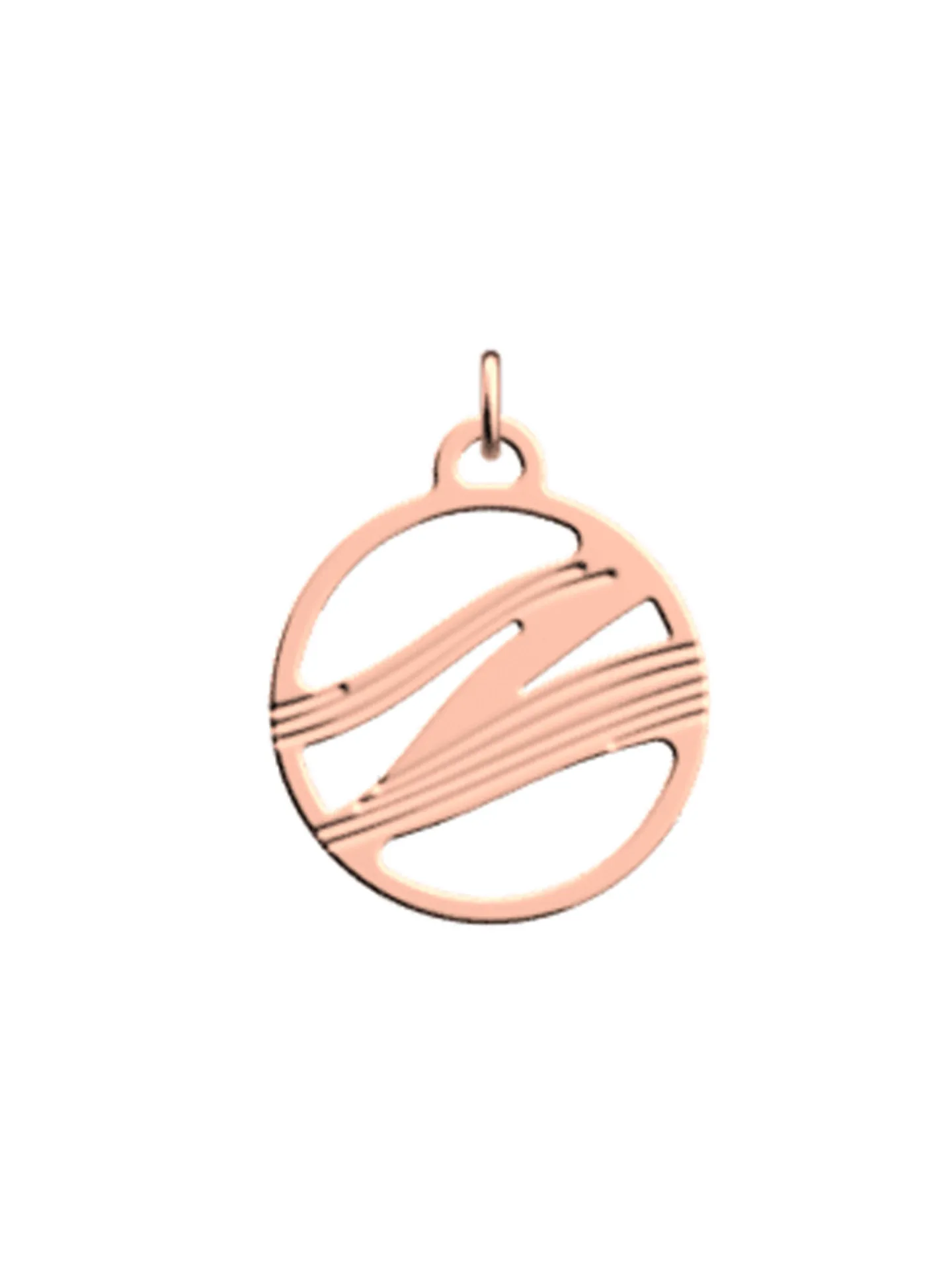 Pendentif Les Georgettes Vibrations rosé 16mm