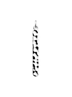 Pendentif Les Georgettes Pure argenté 25mm