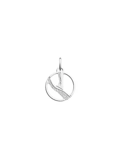 Pendentif Les Georgettes Tigre argenté 16mm